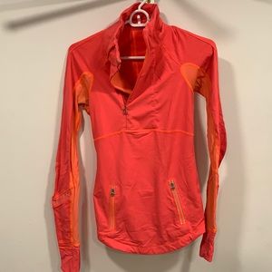 Half zip runners top